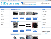 Tablet Screenshot of mhdautoparts.com